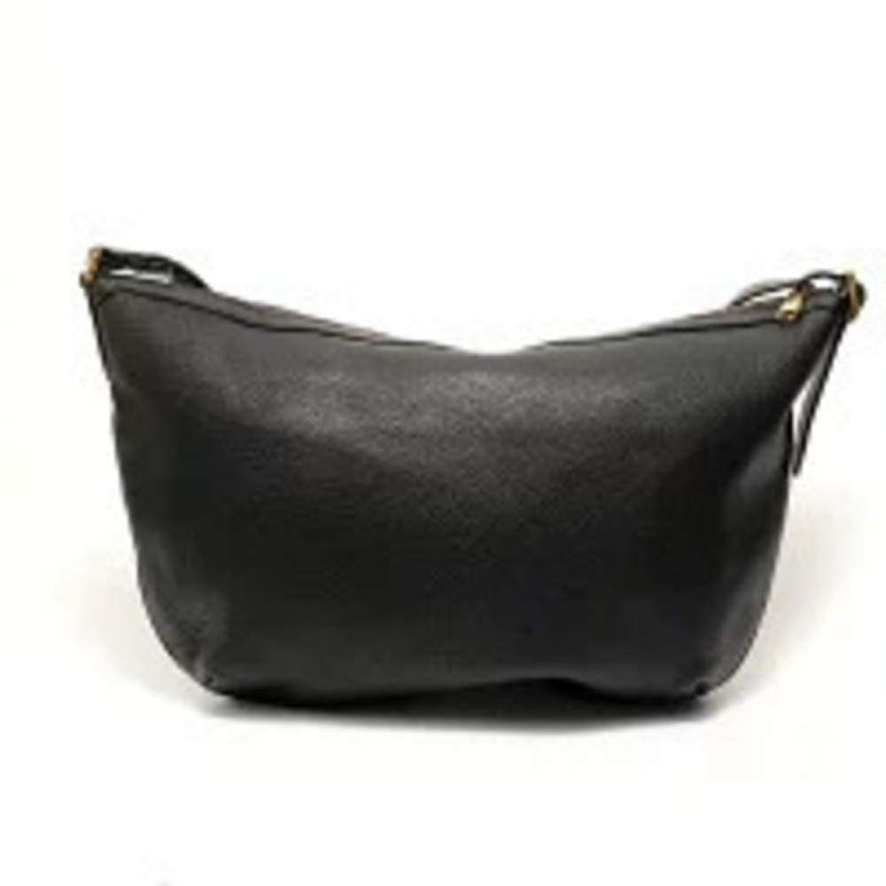 Gucci Logo Moon Black Shoulder Bag Half